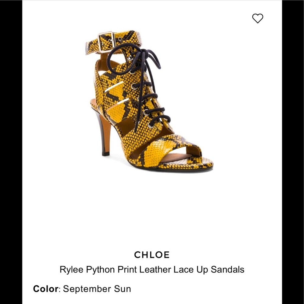 Chloe Rylee Python Sandals😎😎😎 - Picture 15 of 15
